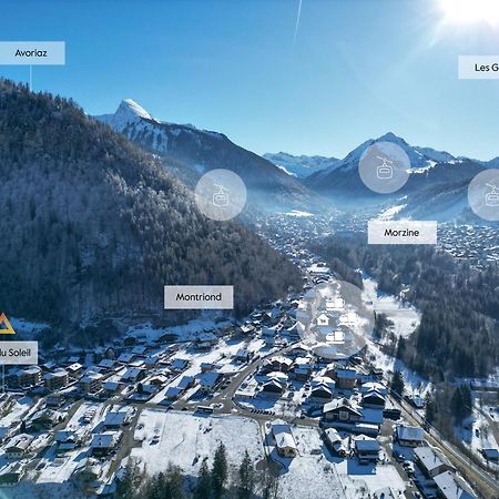 Roof Top Moutain View Direct Access Morzine Avoriaz Montriond Exteriör bild