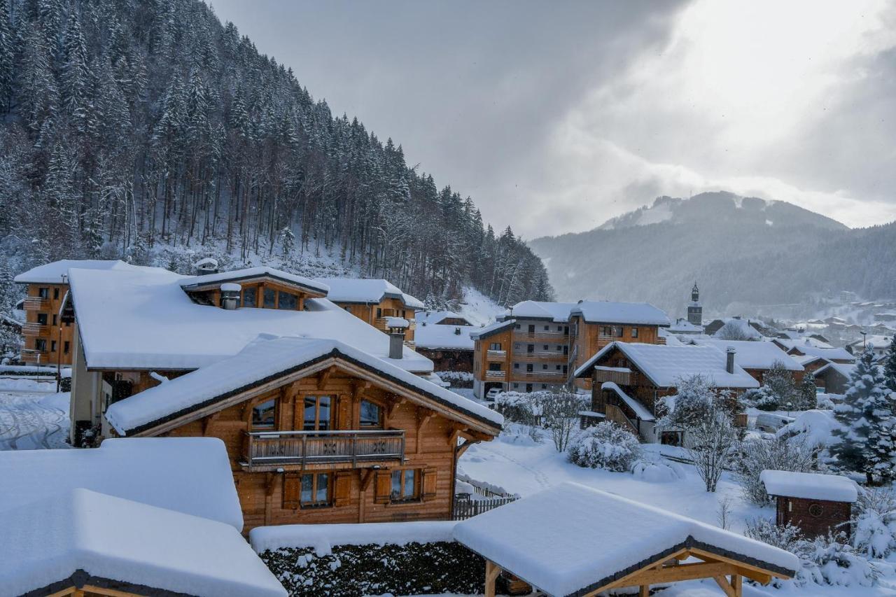 Roof Top Moutain View Direct Access Morzine Avoriaz Montriond Exteriör bild